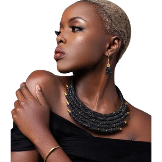 Kanyoni  Beaded Necklace - KENDI AMANI