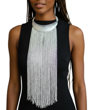 Maasai Long Beaded Statement Necklace – Handmade African Jewelry