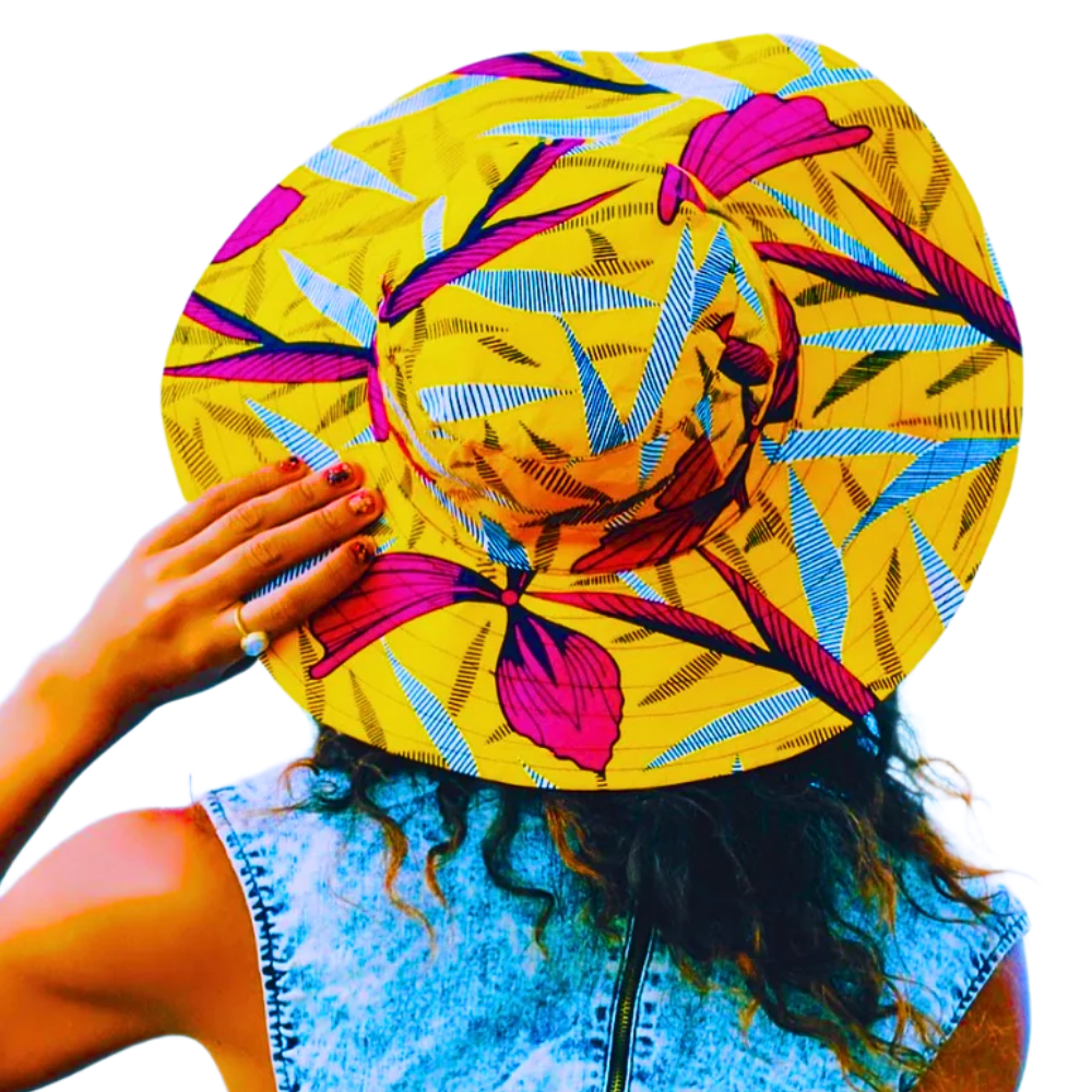 SUNSETTA™ Wide-Brim Sun Hats by KENDI AMANI