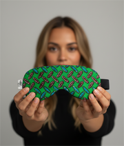 Padded Ankara Eye Mask – Soft, Comfortable & Light-Blocking Sleep Mask