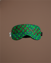 Padded Ankara Eye Mask – Soft, Comfortable & Light-Blocking Sleep Mask