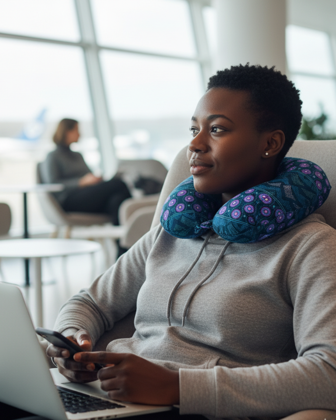 Adult Travel Neck Pillow – Soft, Supportive.