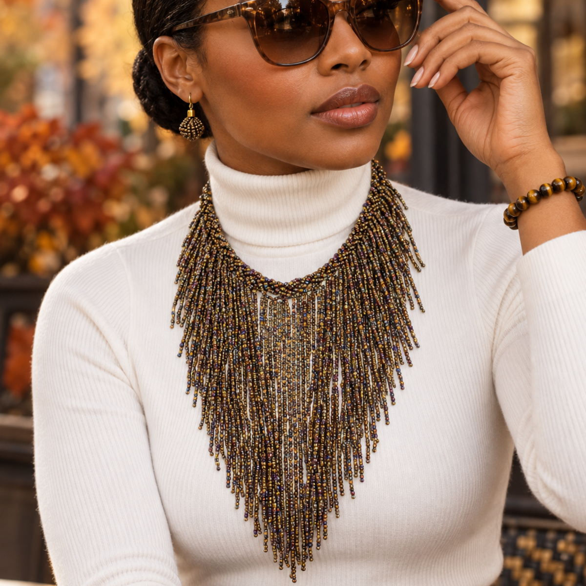 Viki Beaded Necklace