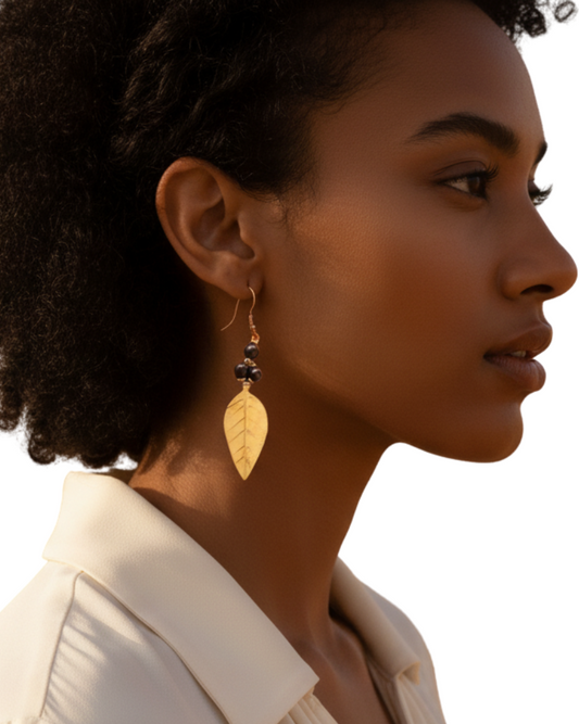 Acacia Leaf Earrings