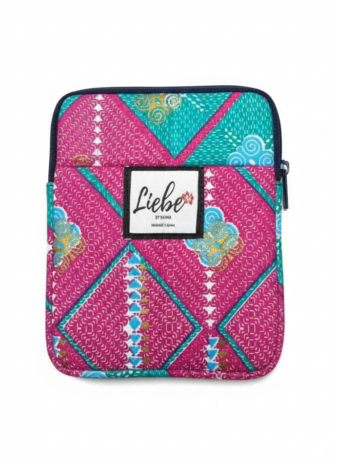 Padded Ankara Passport Holder
