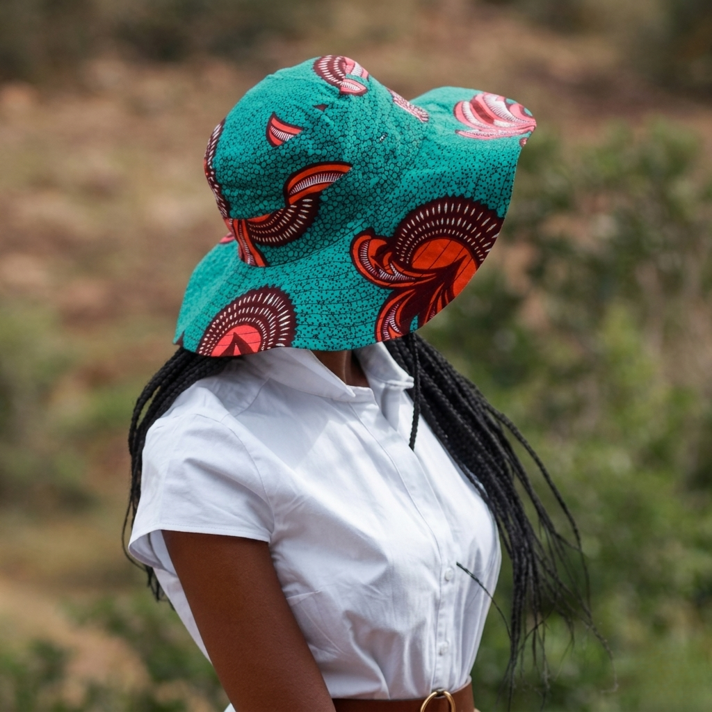 SUNSETTA™ The Adventurer Wide-Brim Sun Hats by KENDI AMANI - KENDI AMANI