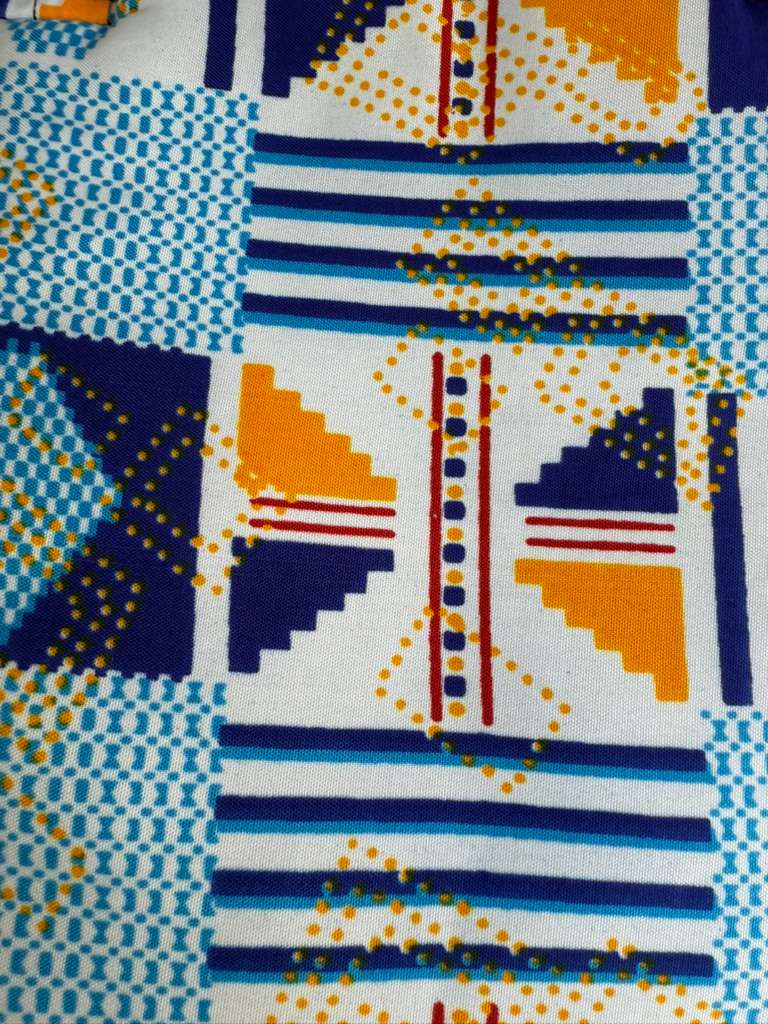 Ubunifu Kitenge Laptop Bag – 14-Inch Padded African Print Laptop Sleeve for Creative Professionals