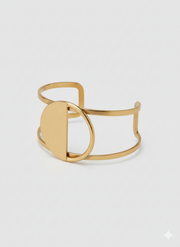 Mwezi Cuff – Handmade Brass Cuff