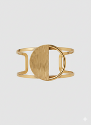 Mwezi Cuff – Handmade Brass Cuff