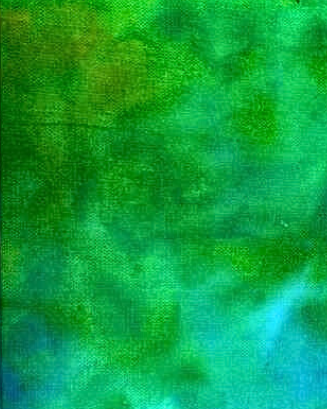 A swatch of green fabric with a subtle pattern