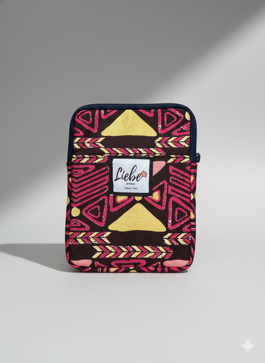 Padded Ankara Passport Holder