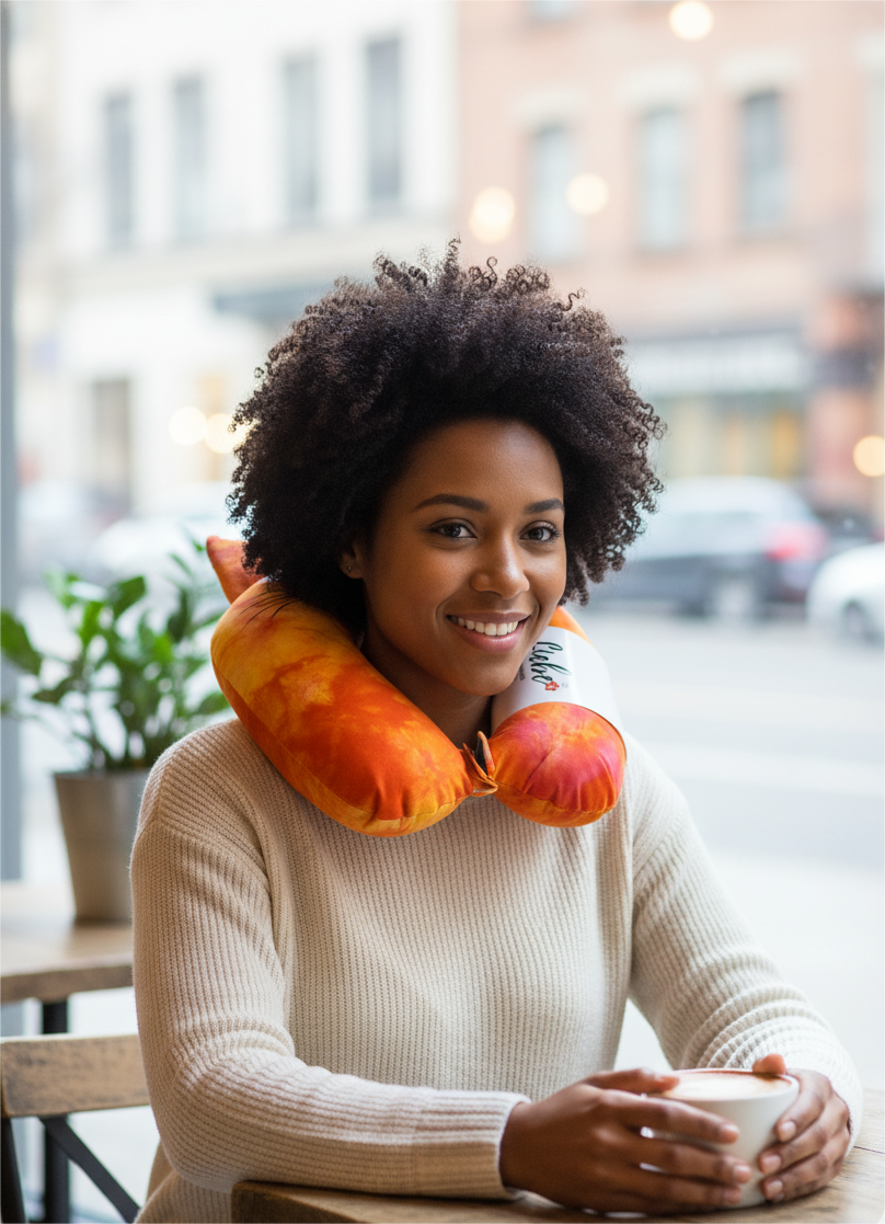 Travel Neck Pillow – Soft, Supportive & Kid-Friendly