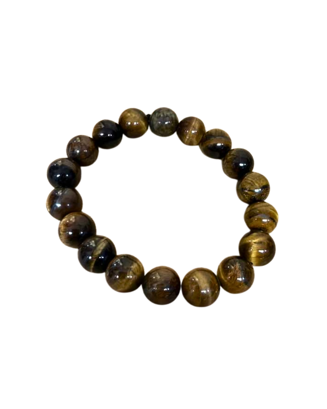 Jasiri Tiger Eye Beaded Bracelet – Timeless Stretch Bracelet for Layered or Solo Wear