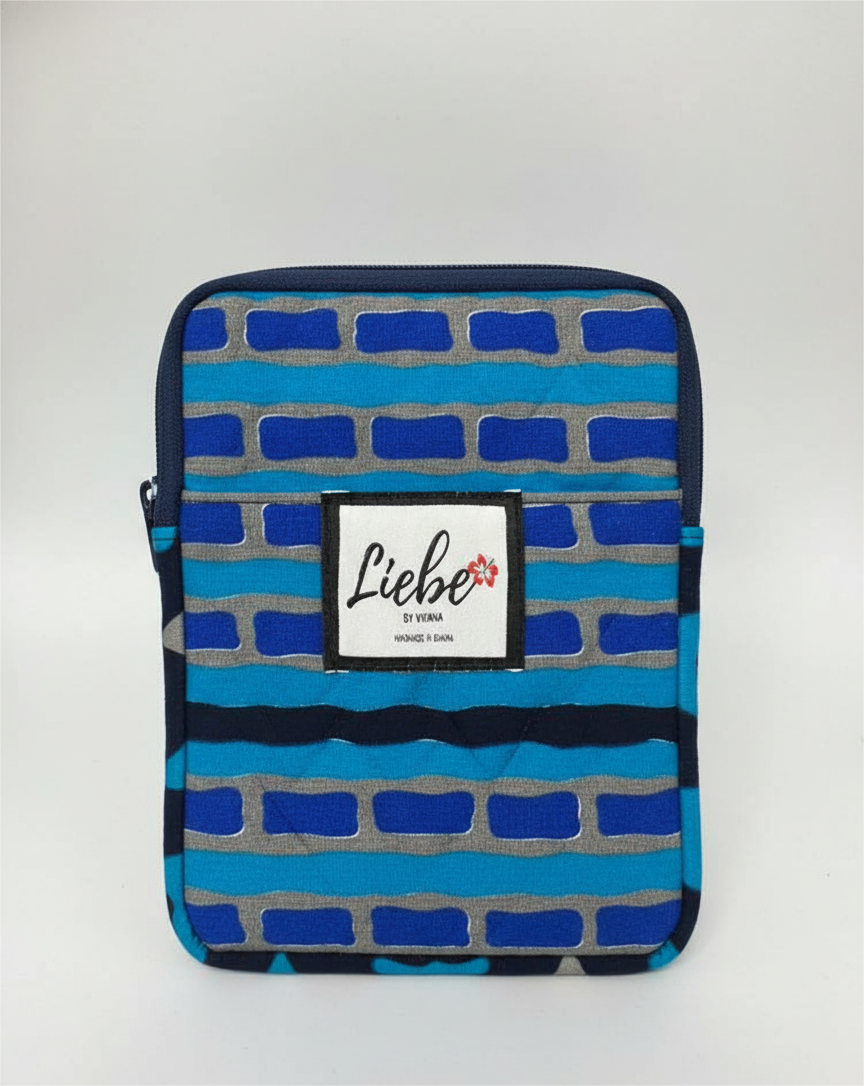 Padded Ankara Passport Holder