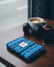 Padded Ankara Passport Holder