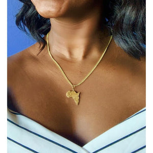 Mama Africa Earring and Necklace set - KENDI AMANI