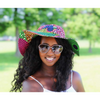 SUNSETTA™ Tropical Mix Wide-Brim Sun Hats by KENDI AMANI - KENDI AMANI
