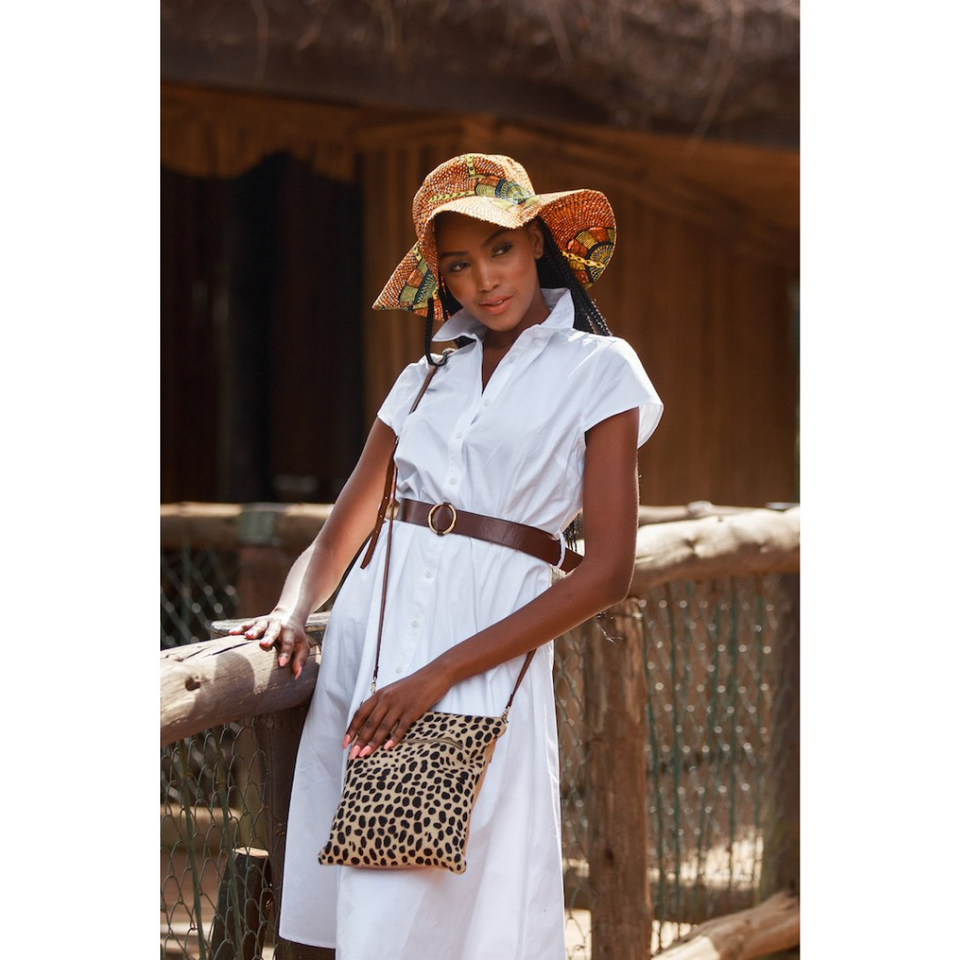 SUNSETTA™ Tropical Safari Wide-Brim Sun Hats by KENDI AMANI - KENDI AMANI