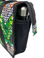 Villager Tote Bag - KENDI AMANI
Close up on water bottle holder.